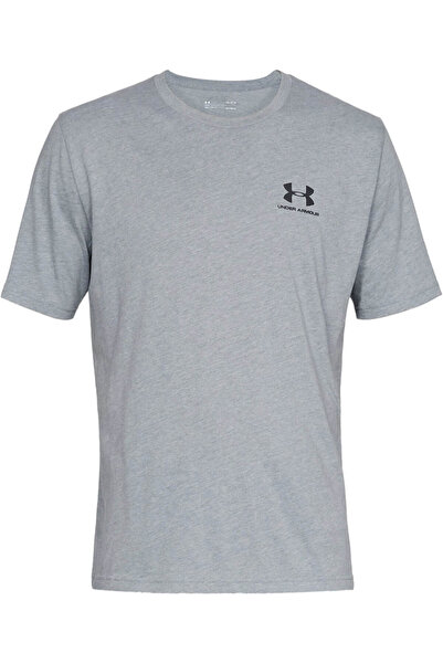 Under Armour Ανδρικό μπλουζάκι Ua M Sportstyle Lc Ss Grey 1326799-036