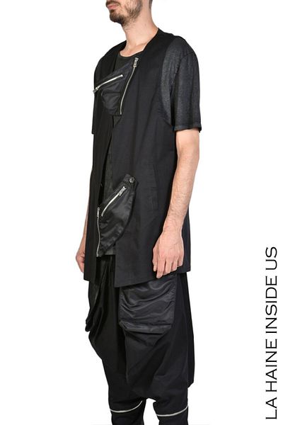 La Haine Inside Us Razza Vest - - Black, S