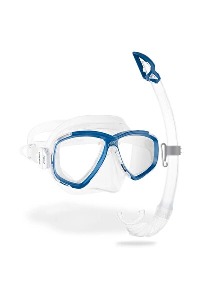 Cressi Perla Maske Mexico Şnorkel Set Clear/Blue