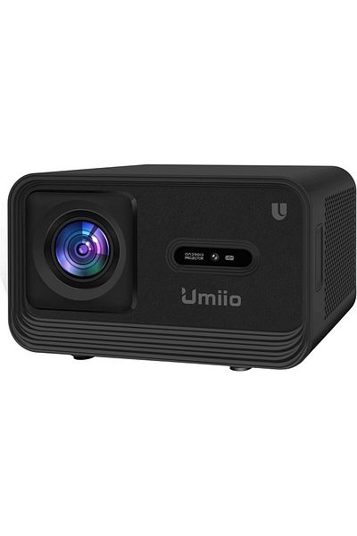 UMİİO Inder Umiio 4K WiFi6 Bluetooth Projector - Home Theater Video Projector, Focus By Remote Control, Ke