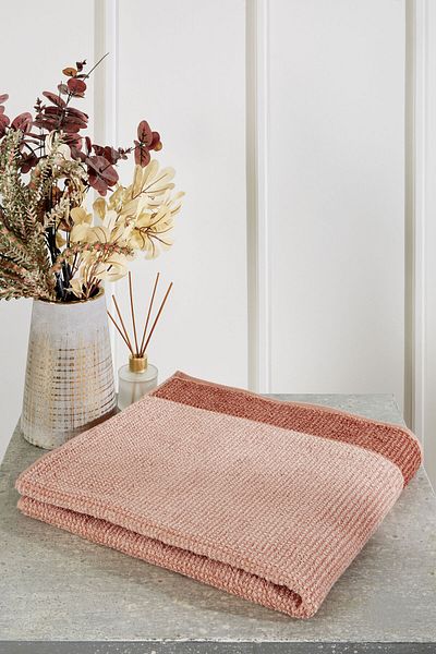 Özdilek Sadem Organic Plaid Bath Towel 90X150 cm