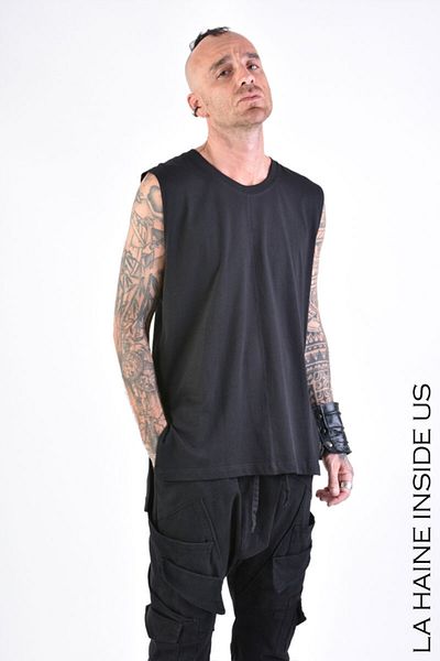 La Haine Inside Us REGULAR JERSEY T-SHIRT - LA HAINE INSIDE US - BLACK, XL