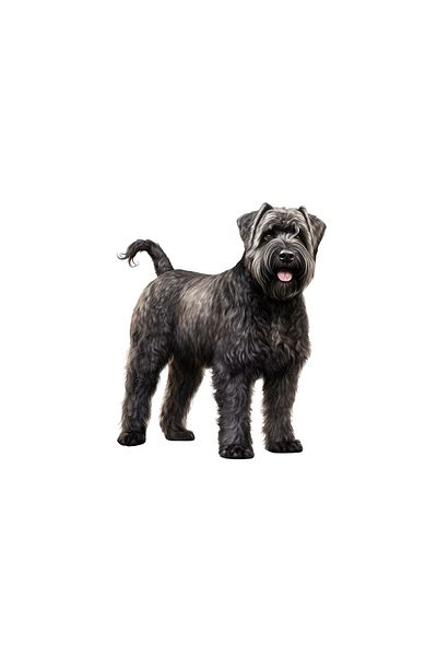 INOVATIX Set de 8 piese, autocolant Bouvier Des Flandres, INOVATIX®. 6 cm