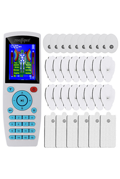 zenifique Aparat Electrostimulare Zenifique®, 32 Electrozi, 16 Moduri, 20 Tre...