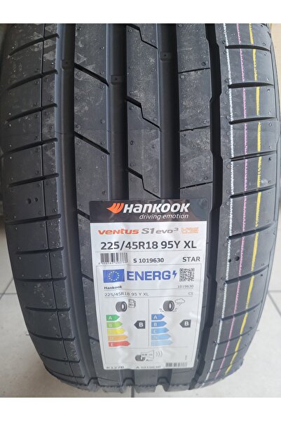 Hankook 225/45R18 K127 S1 EVO3 95Y XL HRS RUN FLAT Set Olarak (4 ADET) 2025 Üretim*