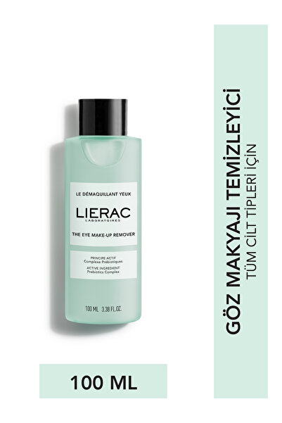 Lierac Cleanser Göz Makyaj Temizleyici 100 ml Makyajı Temizler & Kirpikleri K...