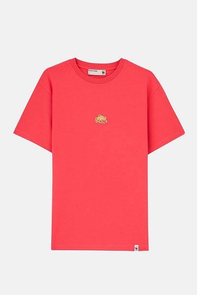 WWF Market Blue Ringed Octopus Premium T-Shirt - Pomegranate Flower