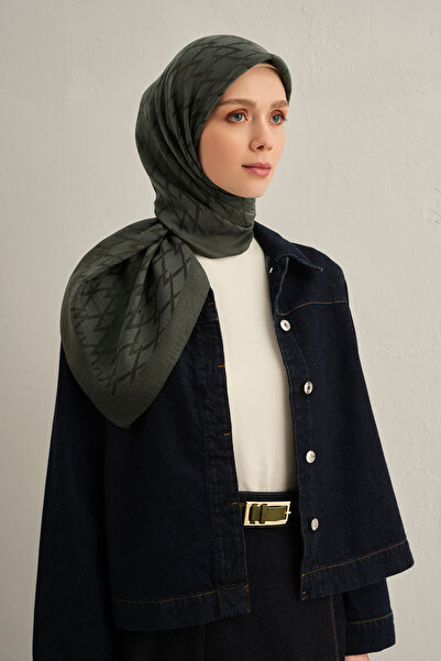 Armine Yeşil Lyocell Eşarp 54
