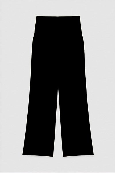 Patrizia Pepe PALAZZO CREPE TROUSERS - PATRIZIA PEPE - BLACK, 44