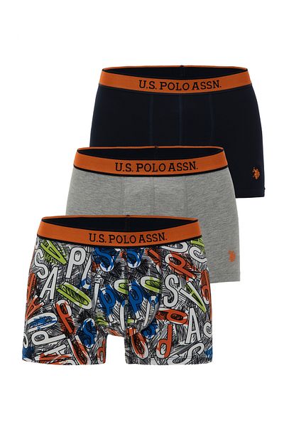 U.S. Polo Assn. Ανδρικό Σετ Boxer 3 τεμαχίων 50310680-vr033