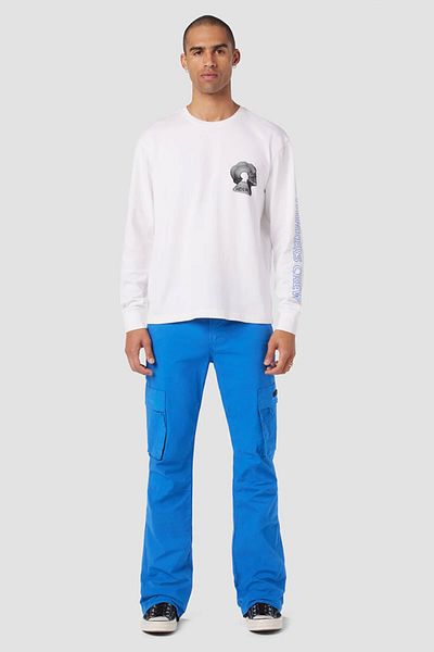 Hudson Blugi Walker Cargo Kick Flare - Hudson - 30, Albastru