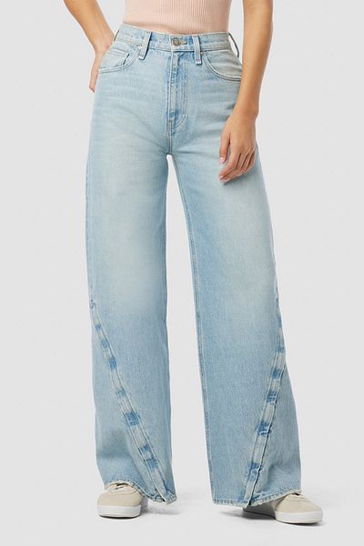 Hudson JEANS JAMES HR FRWD SEAM WIDELE GW/ZIPPER - HUDSON - BLUE, 27