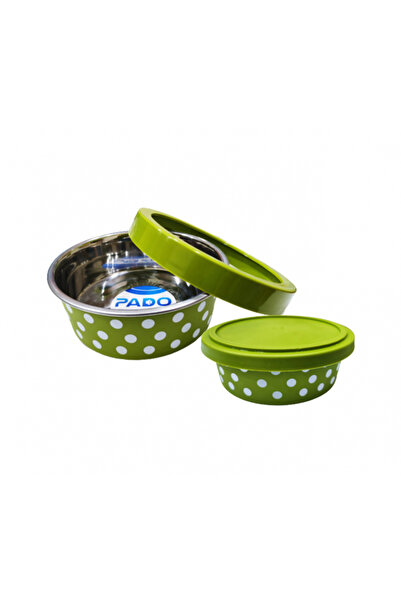 PADO Anti-Skid Rubber Pet Travel Bowls - 2 pcs