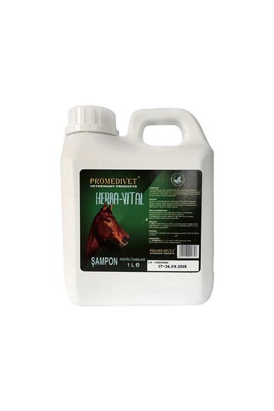 Promedivet Herba-Vital shampoo for hygiene and maintenance of horse hair, 1L