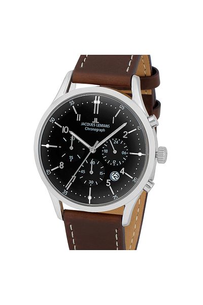 Jacques Lemans Mens Watch Jacques Lemans 1-2068M, Quartz, 41mm, 5ATM