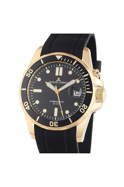 Jacques Lemans Ανδρικό Ρολόι Jacques Lemans 1-2170F, Quartz, 41mm, 20ATM