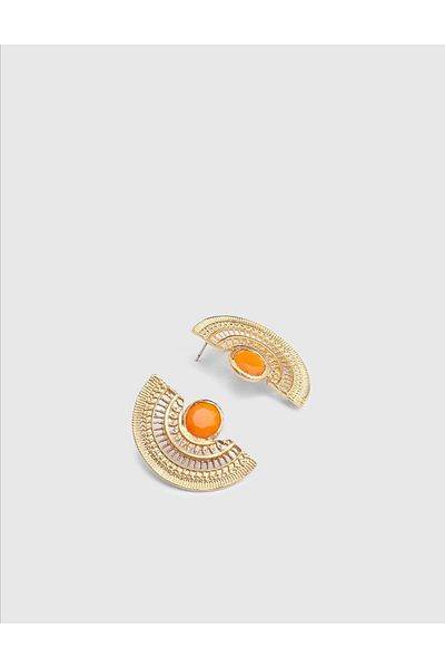 İLVİ Mezica Yellow Women's Earrings