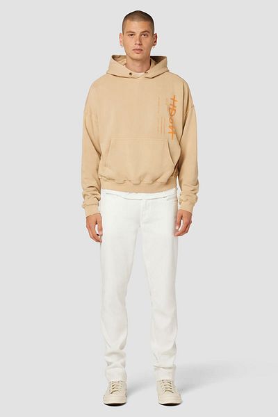 Hudson Blugi Blake Slim Straight Lyocell - - Alb, 36