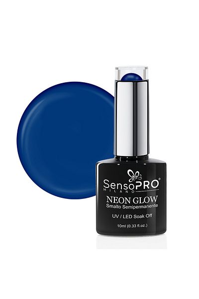 SensoPRO Milano Oja semipermanentă Neon Glow SensoPRO Milano #45 Laser Navy, 10ml