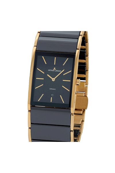 Jacques Lemans Ανδρικό Ρολόι Jacques Lemans 1-1939E, Quartz, 28mm, 5ATM