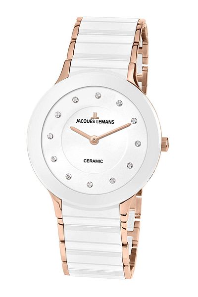 Jacques Lemans Γυναικείο Ρολόι Jacques Lemans 1-1856H, Quartz, 32mm, 5ATM