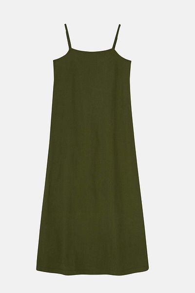 Reflect Studio Basic Tencel ™   Long Dress - Khaki