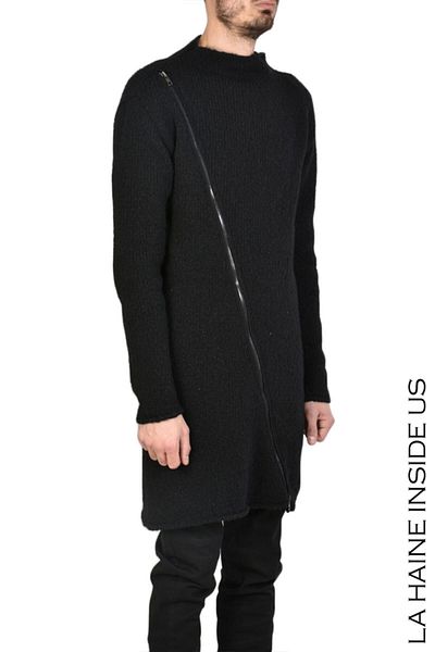 La Haine Inside Us NORBIT OVERSIZE SWEATER - LA HAINE INSIDE US - GRAY, L