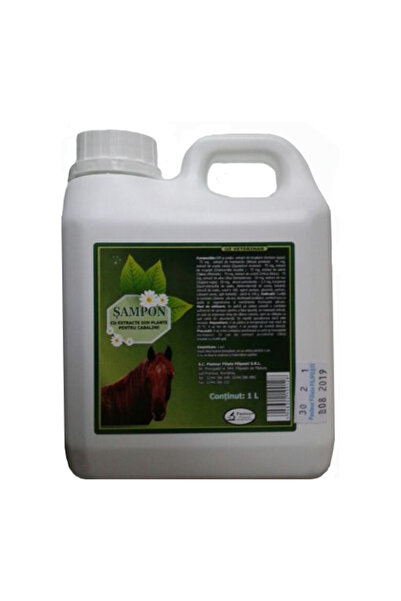 Pasteur Şampon pentru cai cu extracte naturale, Pasteur, 1 L