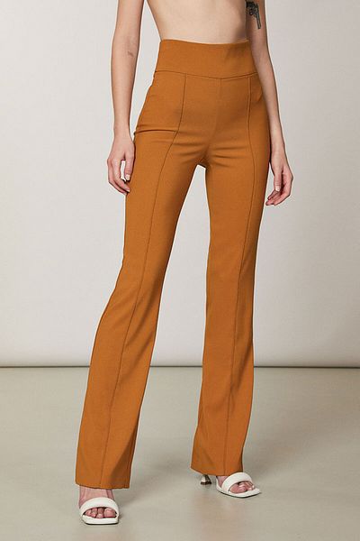Patrizia Pepe CLASSIC PANTS - PATRIZIA PEPE - BROWN, 38