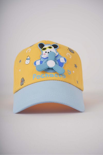 MİNİKO KİDS Kitty Boy 2-5 Years Old Astronaut Aircraft Model Hat