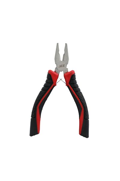 ACE Precision Linesman Plier Black and Red 4.5inch