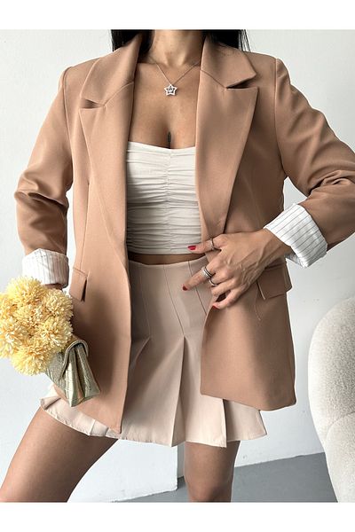 MYGİYİMİSTANBUL jachetă blazer (căptușeală în dungi)
