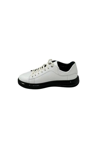 CLASS WOOD Classwood 01209 Men's Leather Sports Shoes White