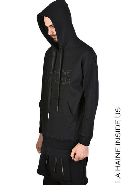 La Haine Inside Us SURVIVE SWEATSHIRT - LA HAINE INSIDE US - BLACK, XXXL