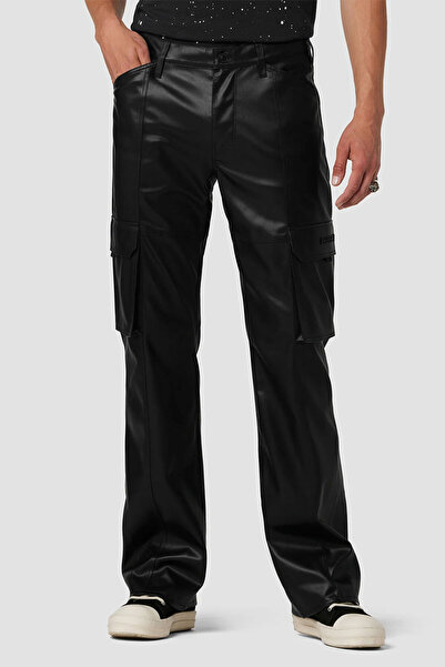 Hudson WALKER CARGO KICK FLARE PANTS - - BLACK, 31