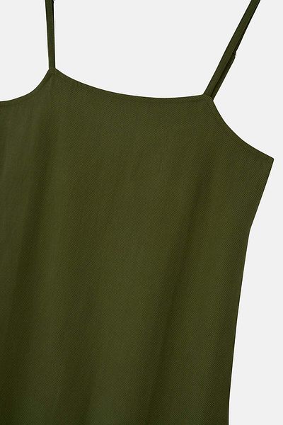 Reflect Studio Basic Tencel ™   Long Dress - Khaki