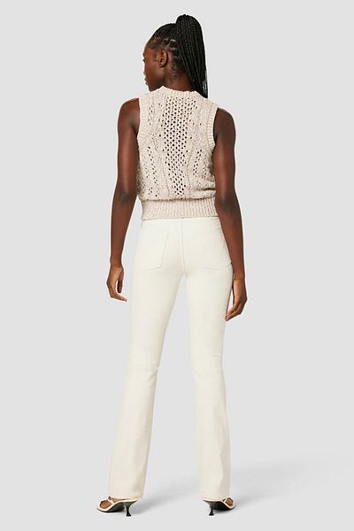 Hudson BARBARA HIGH-RISE BABY BOOT JEANS - HUDSON - BEIGE, 25