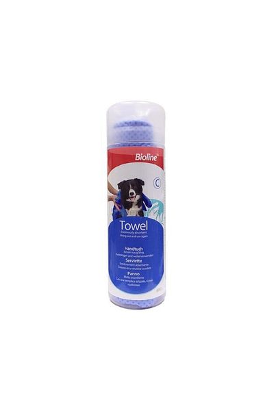 Bioline Bath Towel Dog - 66 X 43 cm