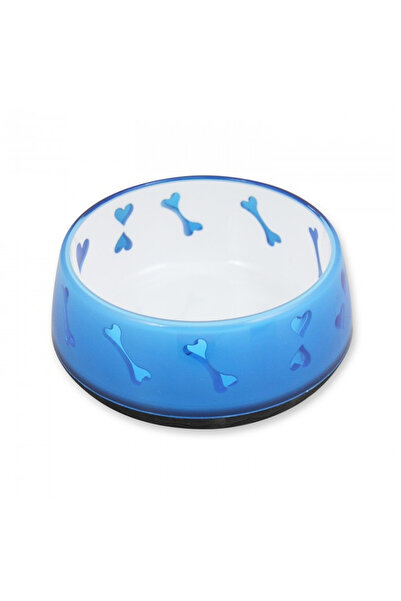 All For Paws وعاء حب الكلاب - أزرق - كبير