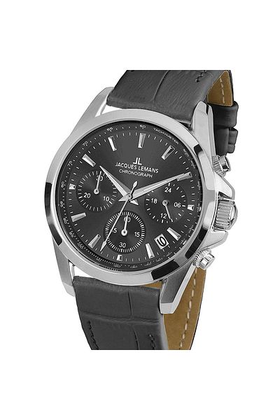 Jacques Lemans Mens Watch 1-2099a, Quartz, 42mm, 10atm