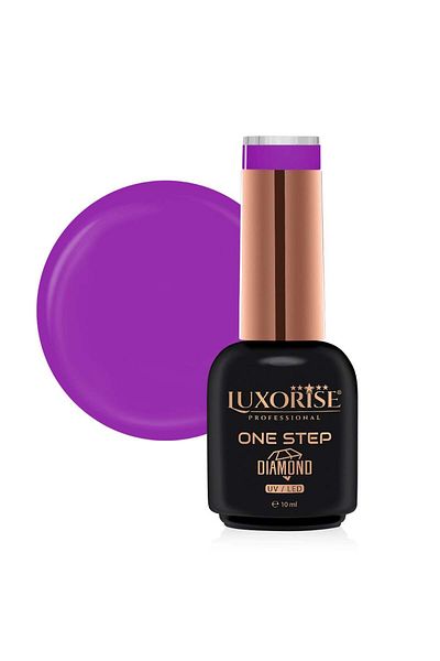 LUXORISE Oja semipermanentă One Step Diamond Fabulous Fuchsia 10ml, LUXORISE