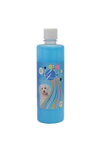 4dog 4Dog special shampoo for white fur, 500 ml - intensive cleaning and shine