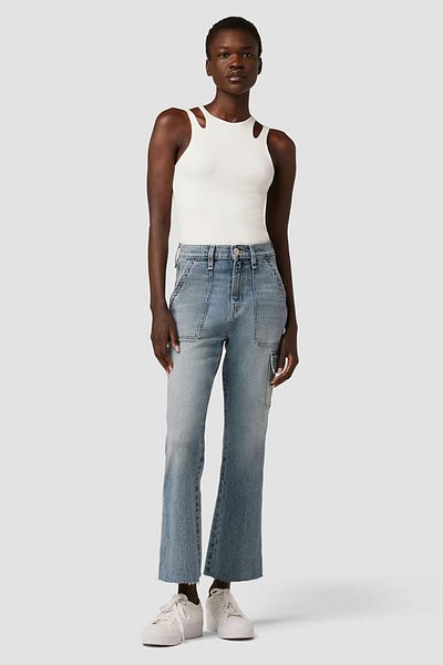 Hudson Blugi Utility Faye Ultra Hr Bootcut Crop - Hudson - Albastru, 26