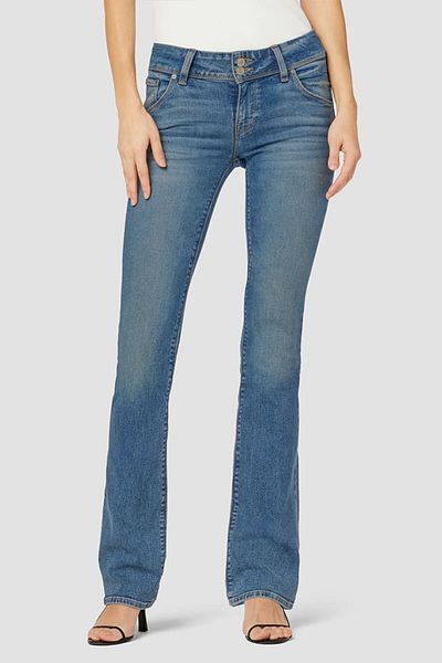 Hudson CIZMĂ JEANS BETH CU TALIE MEDIE (CLAPETĂ) PENTRU BEBELUȘI - HUDSON - ALBASTRU, 33