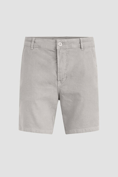Hudson BERMUDA CHINO - - GRAY, 36