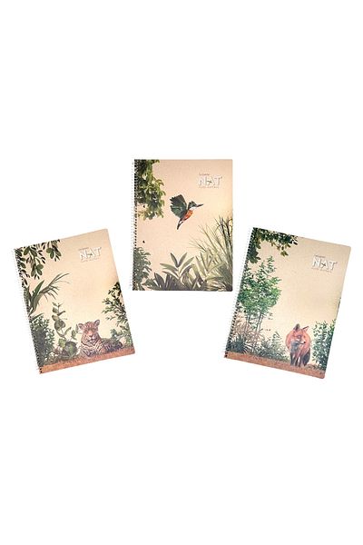 Arhi Design Notebook 22x29, spiral bound, AR, 70 sheets, 75 g/m2, 3 PCS/SET