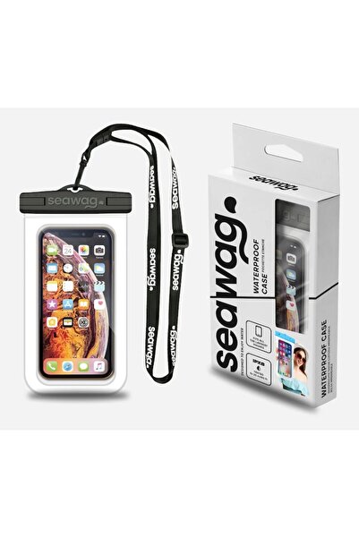 Seawag Element Universal Underwater Phone Case with Lanyard, IPX8, Tested to 25m, Fits up to 6.9", W