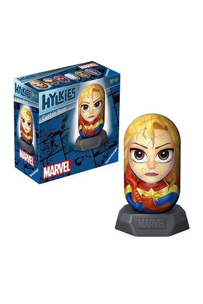 RAVENSBURGER 011569   Hylkies Marvel - Captain Marvel 54 Pieces Puzzle - No:07 - Ravensburger