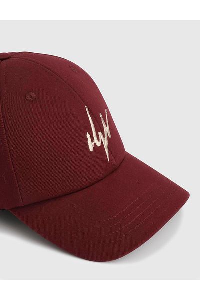 İLVİ Peta Gabardine Burgundy Unisex Hat