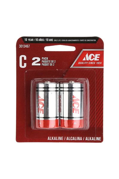 ACE C Alkaline Battery Pack (2 Pc., 1.5 V)